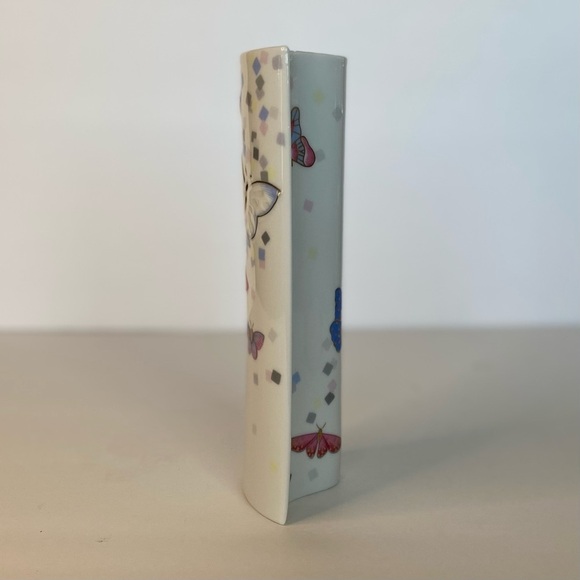 Papillon Toscany Collection Jc/EF Design Japan Butterfly Vase 7.5” - Picture 4 of 11